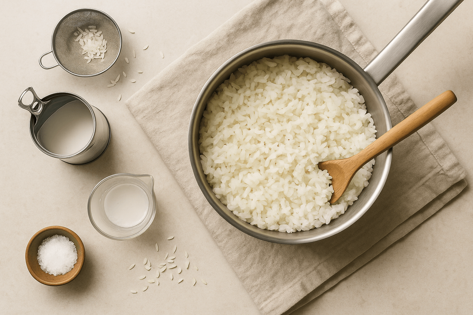 How to Make Coconut Rice with Only 3 Ingredients Recipe - Delicihouse